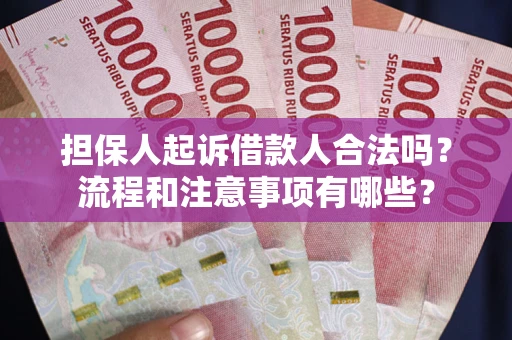 北京担保人起诉借款人合法吗？流程和注意事项有哪些？