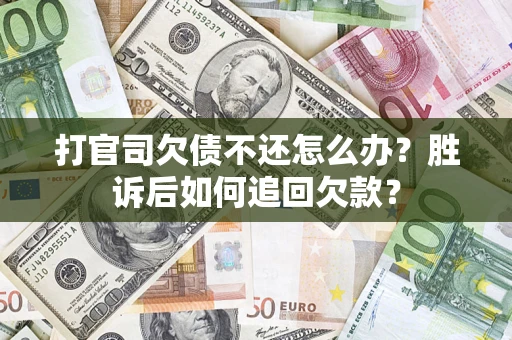 北京打官司欠债不还怎么办？胜诉后如何追回欠款？
