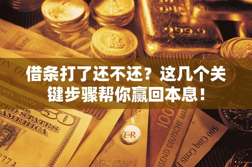 北京借条打了还不还？这几个关键步骤帮你赢回本息！