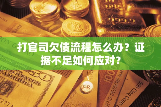 北京打官司欠债流程怎么办？证据不足如何应对？