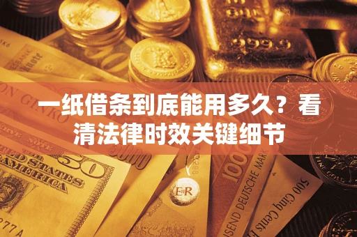 北京一纸借条到底能用多久？看清法律时效关键细节